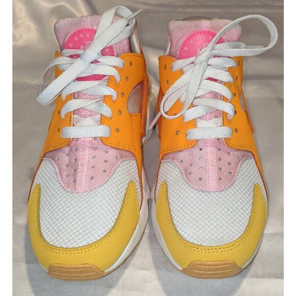 Nike Air Huarache Women's Running Shoes Sneakers Solar Flare DX2674-100 Size 8 - Picture 3 of 9